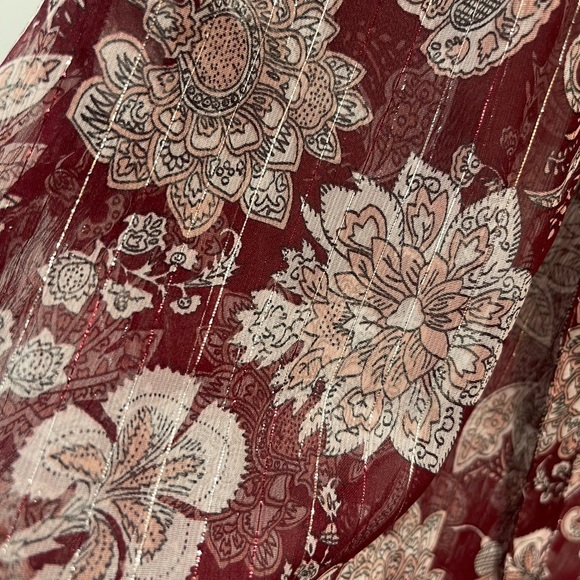 Lucky brand tie neck blouse - Picture 4 of 4